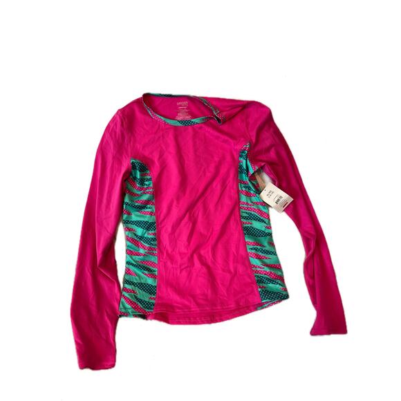 Danskin Now Drimore Long Sleeve Shirt NWT - Picture 1 of 5
